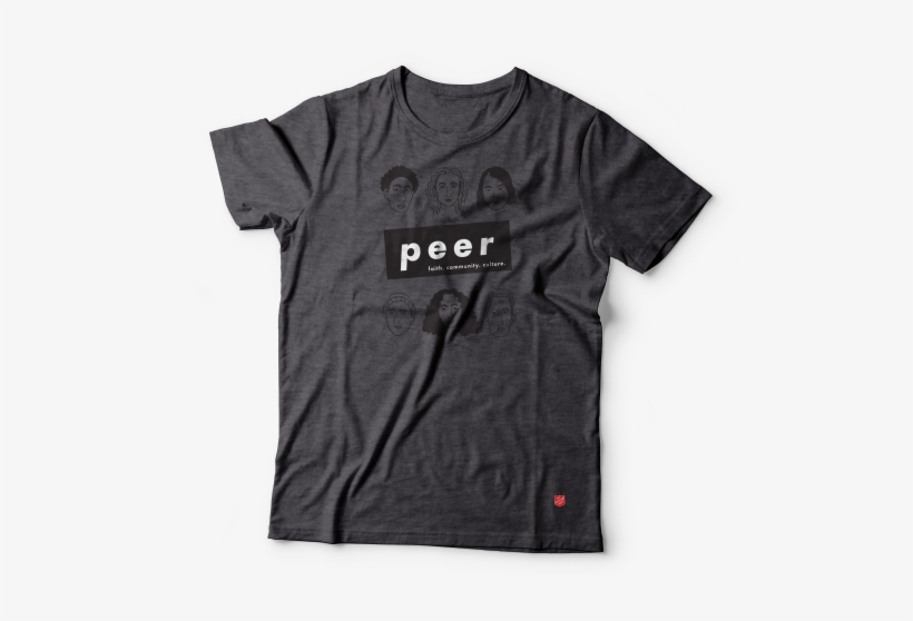 Peer T-shirt Charcoal - Fishing T Shirts, transparent png download