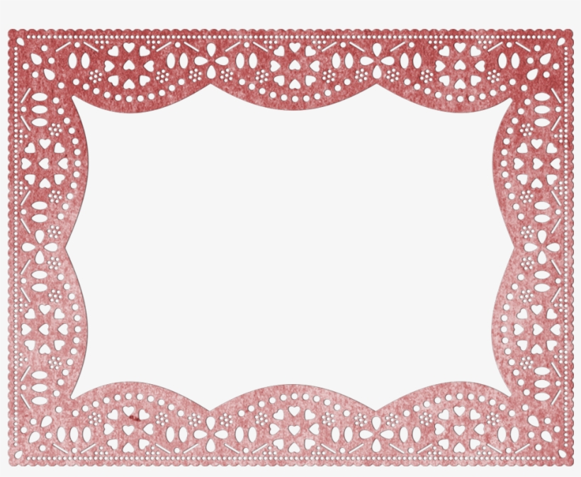 Dutch Doily Rectangle Frame - Circle, transparent png download