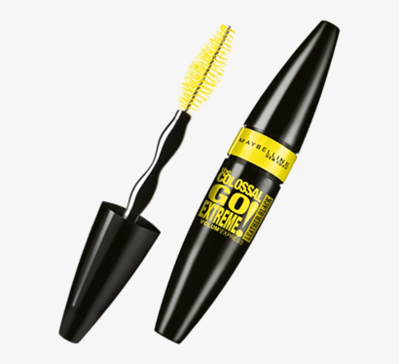 Maybelline Colossal Go Extreme Mascara Leather Black, transparent png download