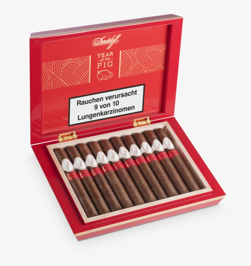Davidoff Cigars Year Of The Pig - Davidoff Year Of The Pig, transparent png download