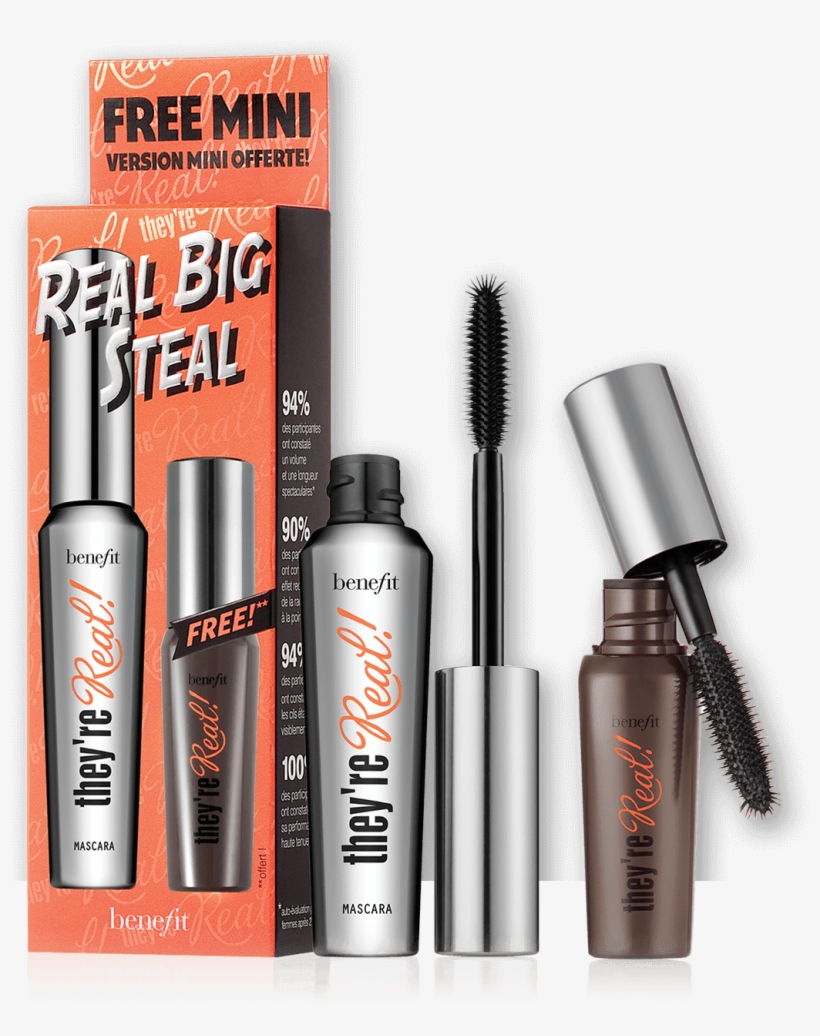 Tap To Expand - They Re Real Mascara Set, transparent png download