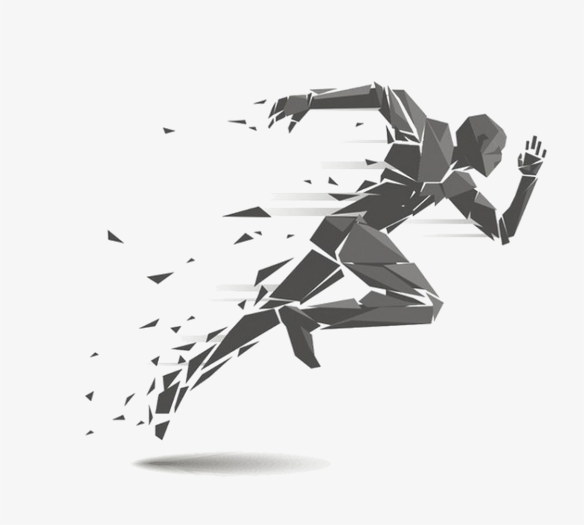Running Man Png Transparent Image - Draw A Man Running, transparent png download