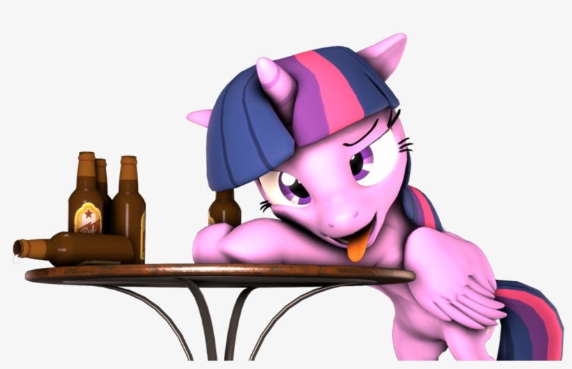 3d, Alcohol, Alicorn, Artist - Cartoon, transparent png download
