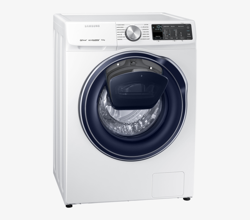 Samsung Quickdrive™ Ww90m645opm Wifi Connected 9kg - Samsung Quickdrive 8 Kg, transparent png download
