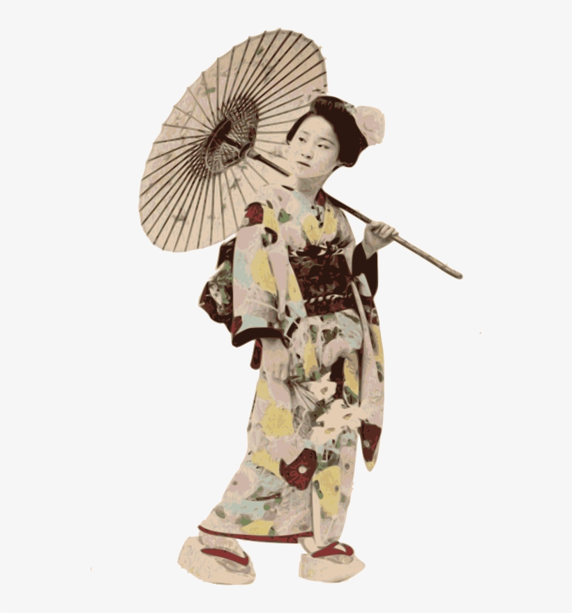 Medium Image - Geisha, transparent png download