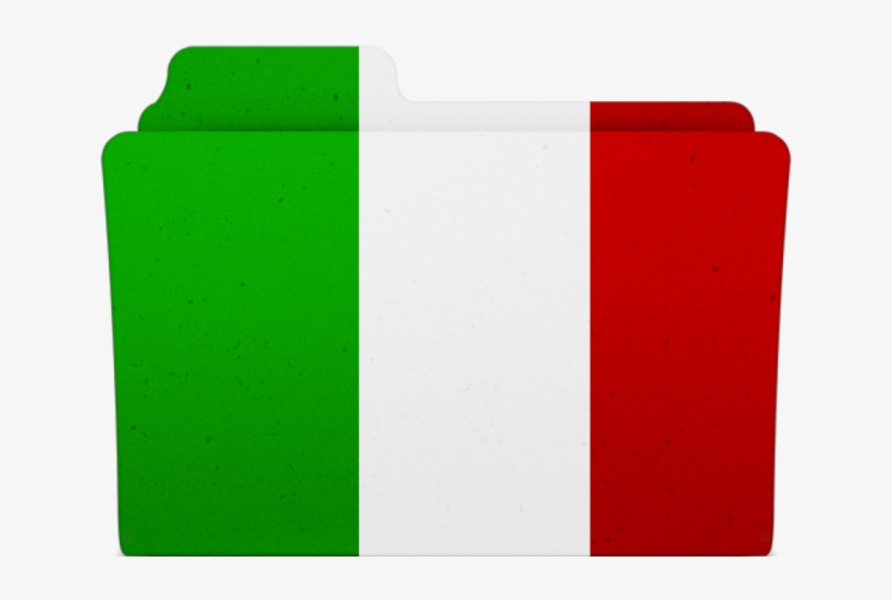 Italy Flag Clipart - Italy Flag Icon Folder, transparent png download
