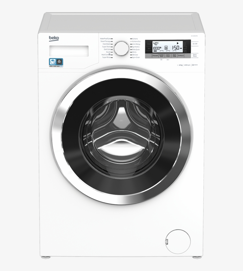 Beko Wy124854m Reviews And Prices - Beko Washing Machine Png, transparent png download