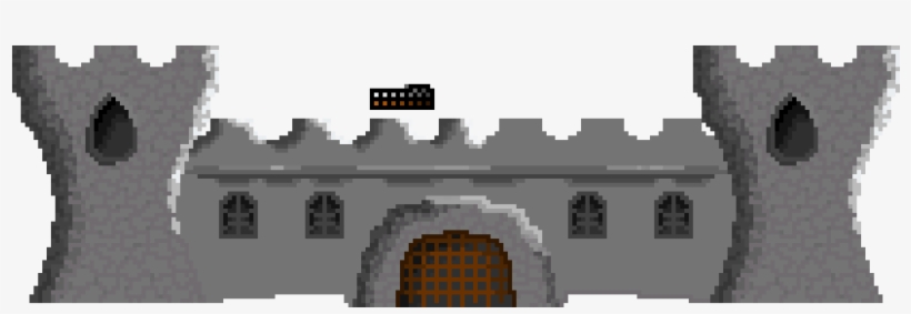 P Fillies Towers And Wall Under Construction - Triumphal Arch, transparent png download