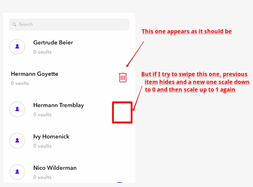 When I Open Any Item At First It Works As It Should - New Item List Animation, transparent png download