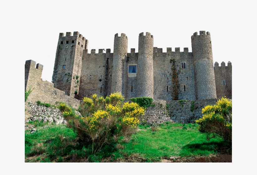 Castle-032 - Obidos Castle, transparent png download