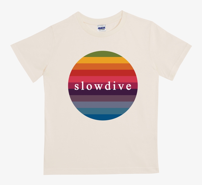 Rainbow Circle Kids Tee - Slowdive T Shirt Rainbow, transparent png download