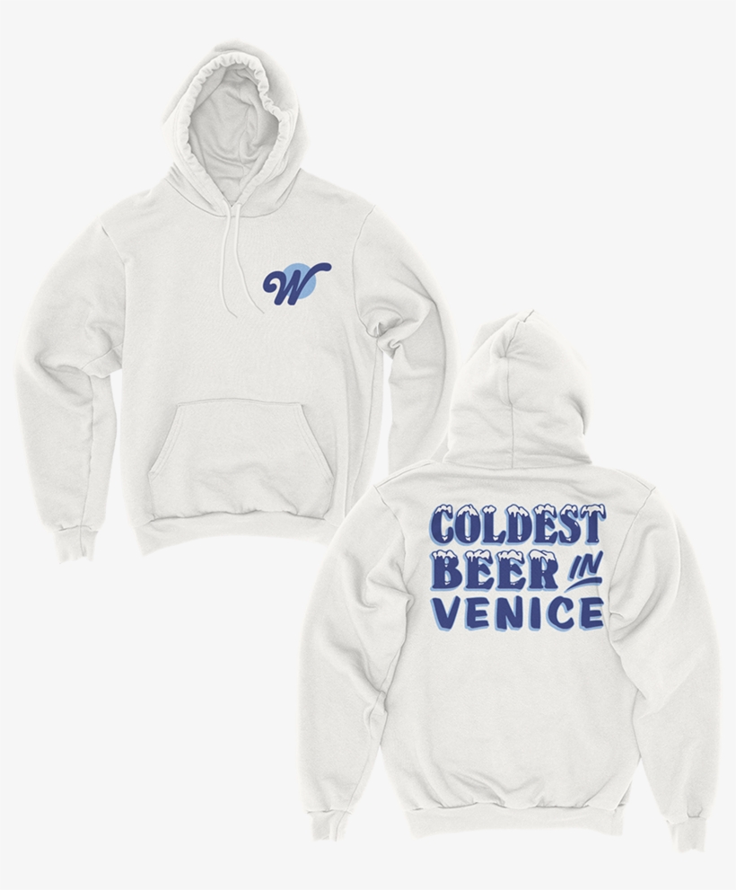 Coldest Beer In Venice Sweatshirt - Hoodie, transparent png download