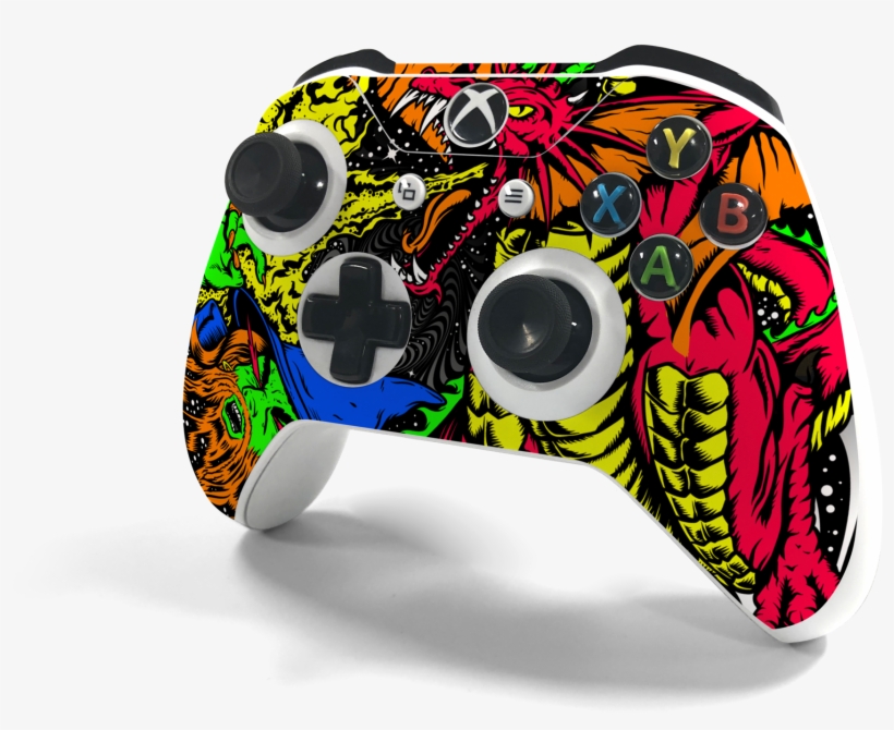 Xbox One S Controller Wizard Camo Decal Kit, transparent png download