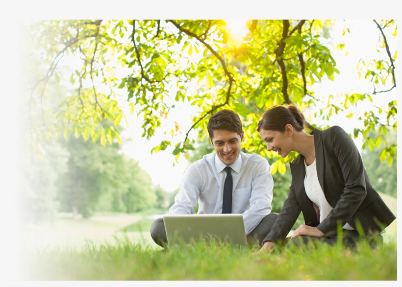 Istock 169878957 Businesspeople Read Nature - Tree, transparent png download