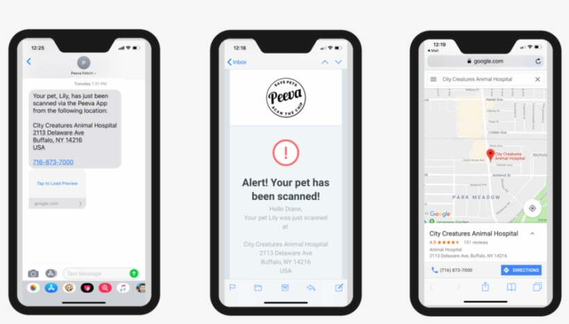 Peeva Instant Notification - Iphone, transparent png download