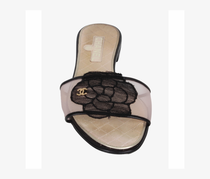 Chanel Chanel Flats - Flip-flops, transparent png download