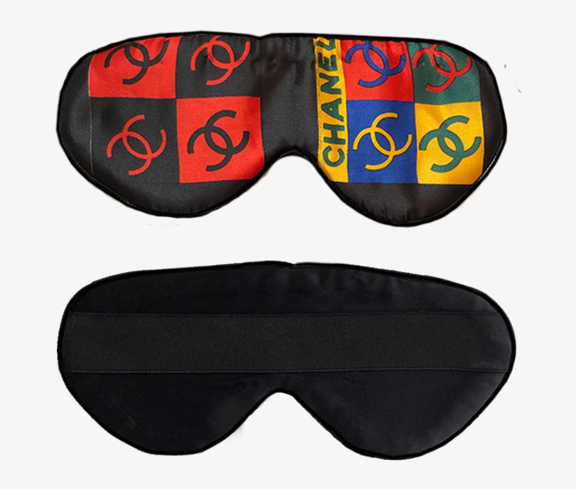 Vintage Chanel Sleep Mask - Oval, transparent png download