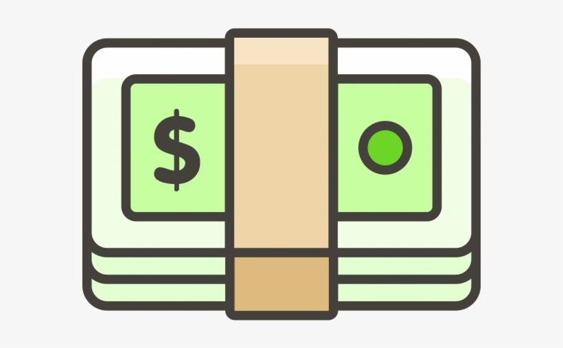 Dollar Banknote Emoji - Banknote, transparent png download