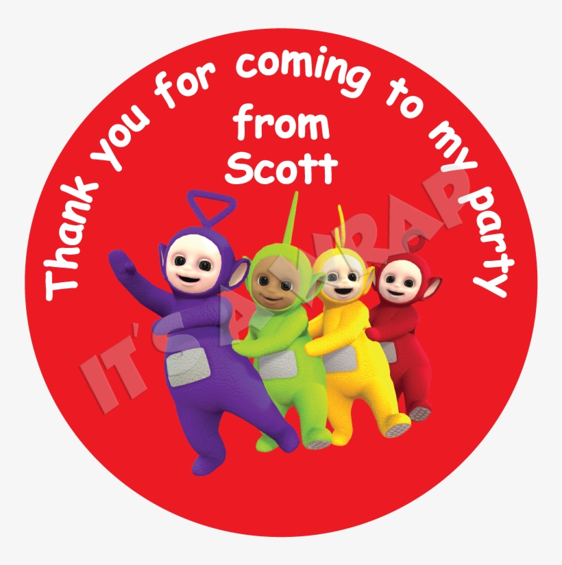 Teletubbies Sweet Cone Stickers - Cartoon, transparent png download