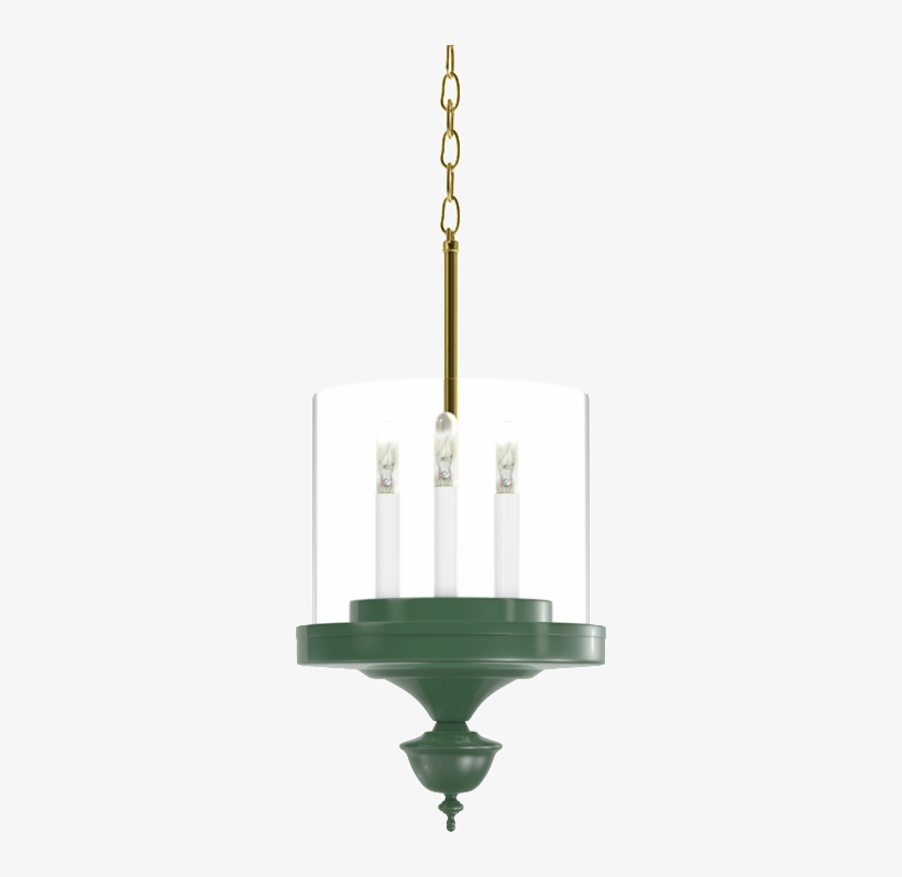 Little Greenwich Hanging Sconce With Brass - Chandelier, transparent png download