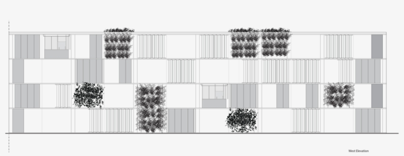 Westelevation 2 - Architecture, transparent png download