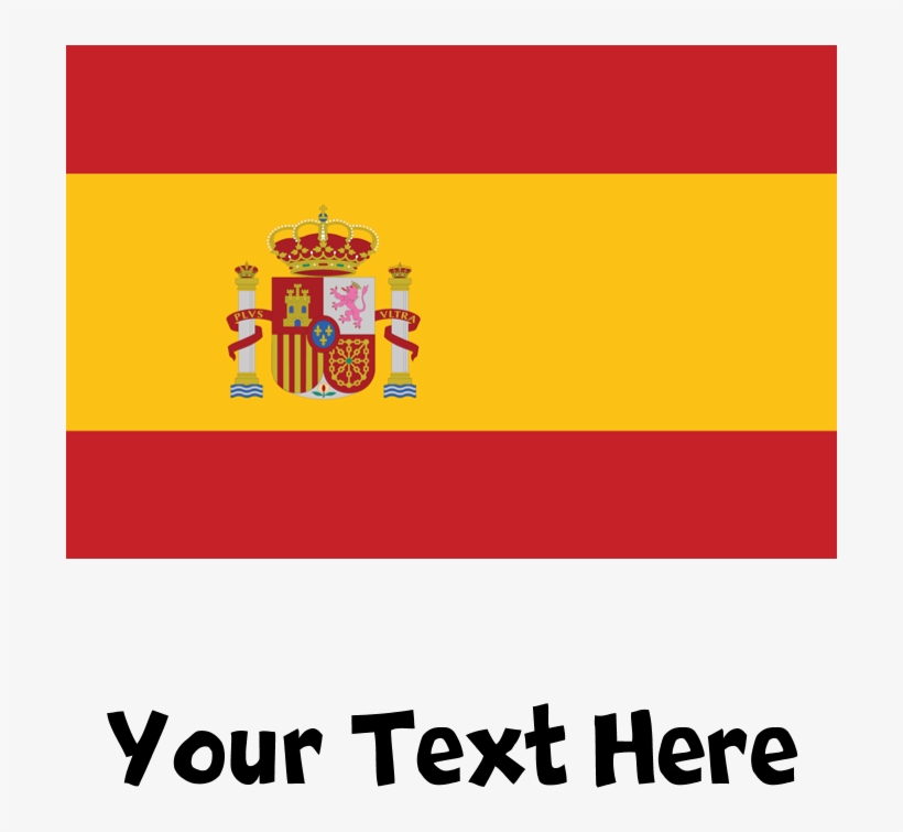 Spanish Flag Mugs - Illustration, transparent png download