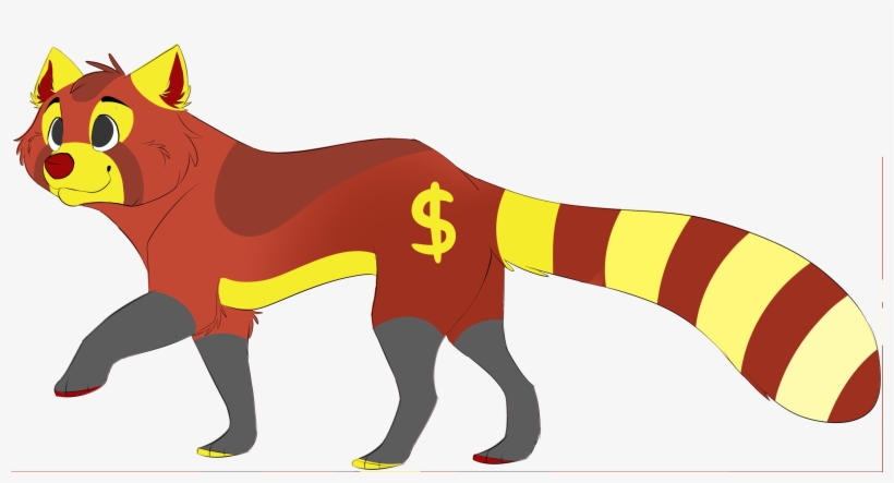 Drawn Red Panda Furvilla - Sorrel, transparent png download