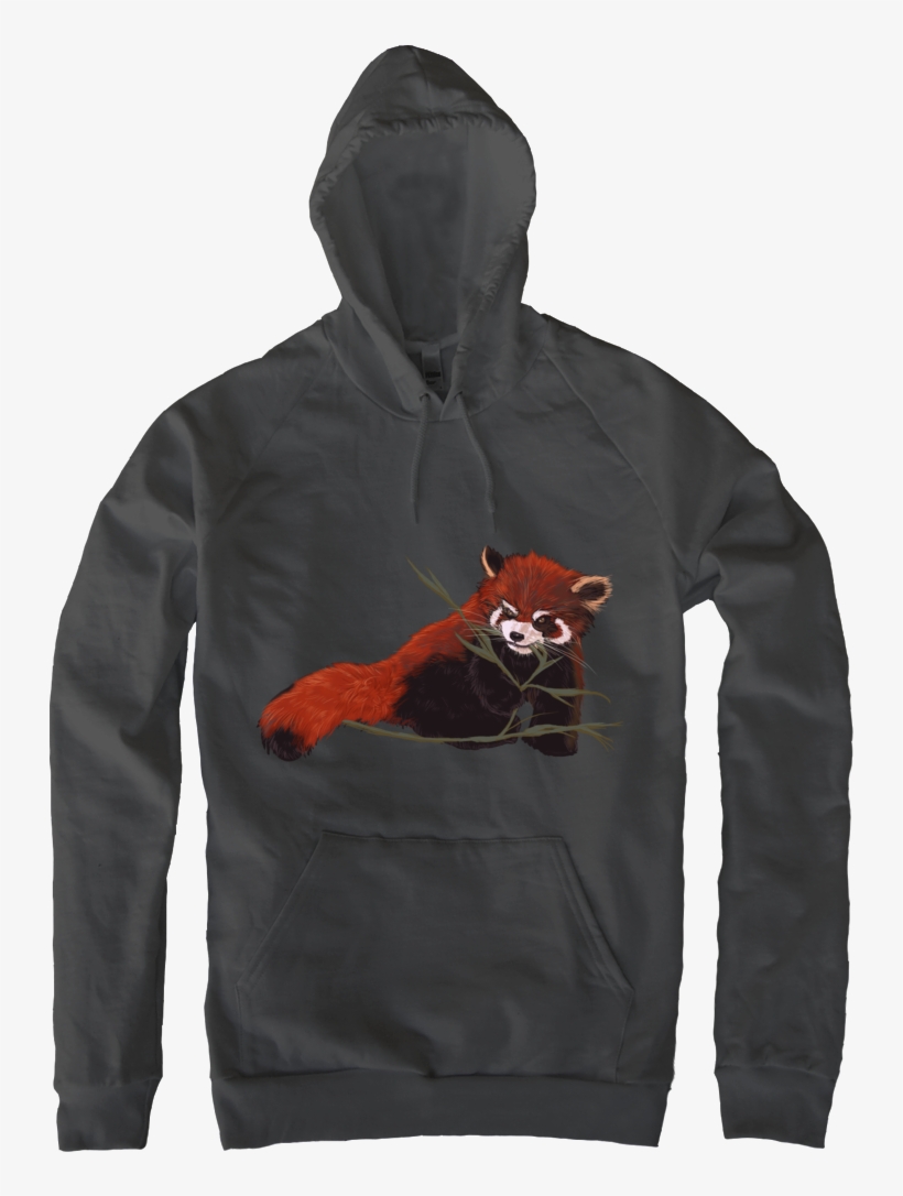 Red Panda Love Pullover - Parsons Sweatshirt, transparent png download