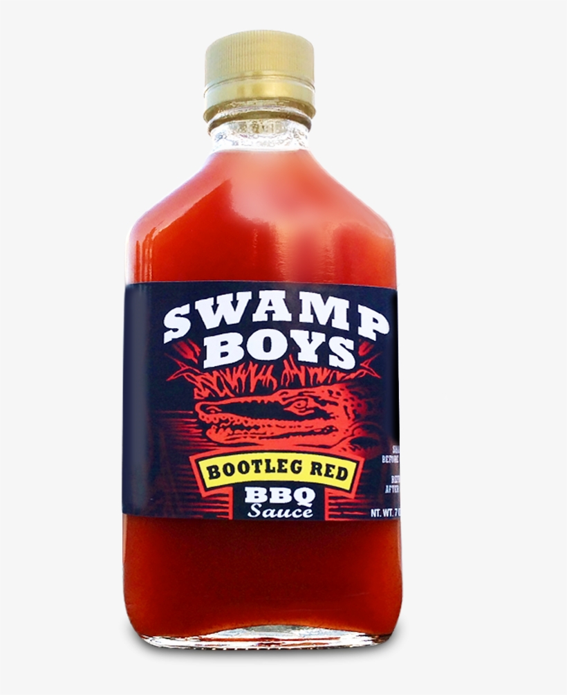 Swamp Boys Bootleg Red Vinegar Sauce - Glass Bottle, transparent png download