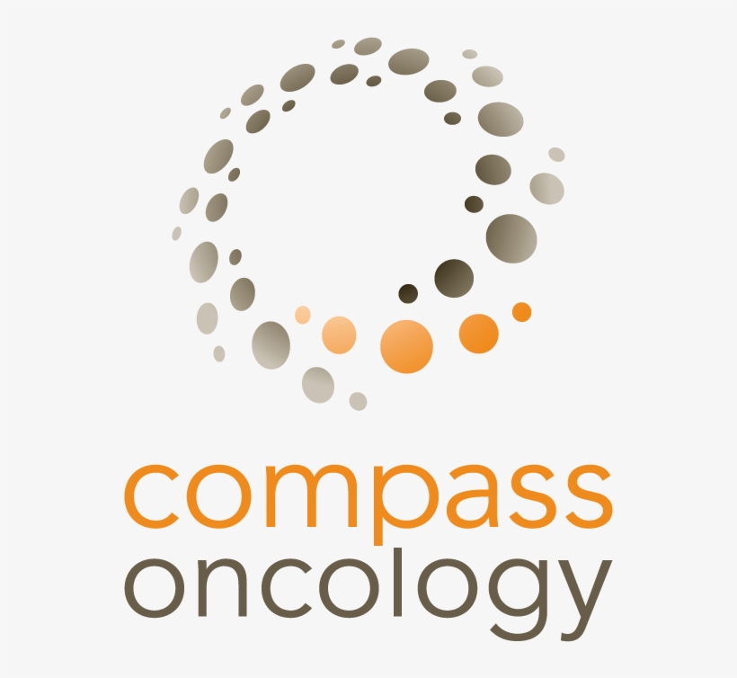 Compass Oncology Full Color-with Screen Vert - Compass Oncology Logo, transparent png download