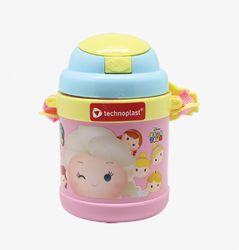 Disney Tsum Tsum Bottle 430 Ml - Water Bottle, transparent png download