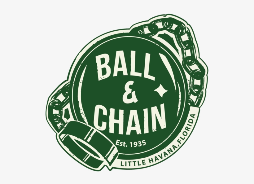 After 8pm Tables Are Only Reserved For Bottle And Specialty - Ball And Chain Miami Logo, transparent png download