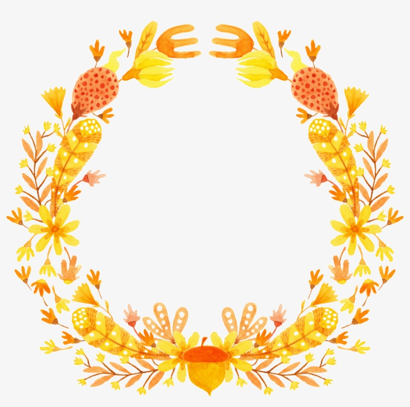 Creative Wreath Design Decorative, transparent png download