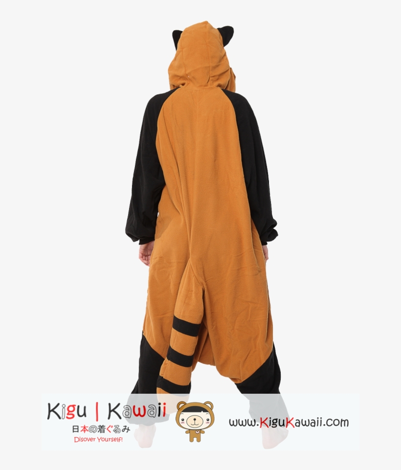 Racoon Red Panda Animal Adult Kigurumi Onesie - Costume, transparent png download