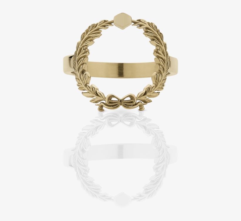 Wreath Ring - Wreath Ring Jewelry, transparent png download
