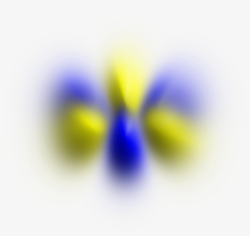 Atomic Orbital Cloud N4 Fy - Close-up, transparent png download