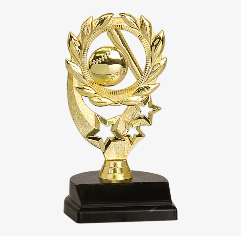 Sport Wreath Baseball Trophy - Trophy, transparent png download