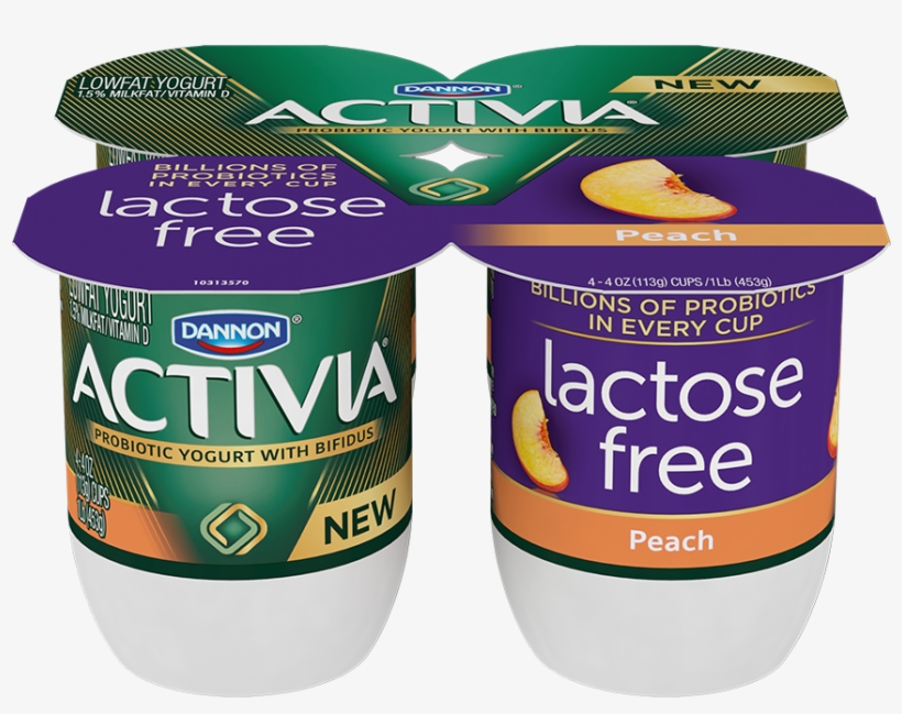 Activia Peach Yogurt Calories, transparent png download