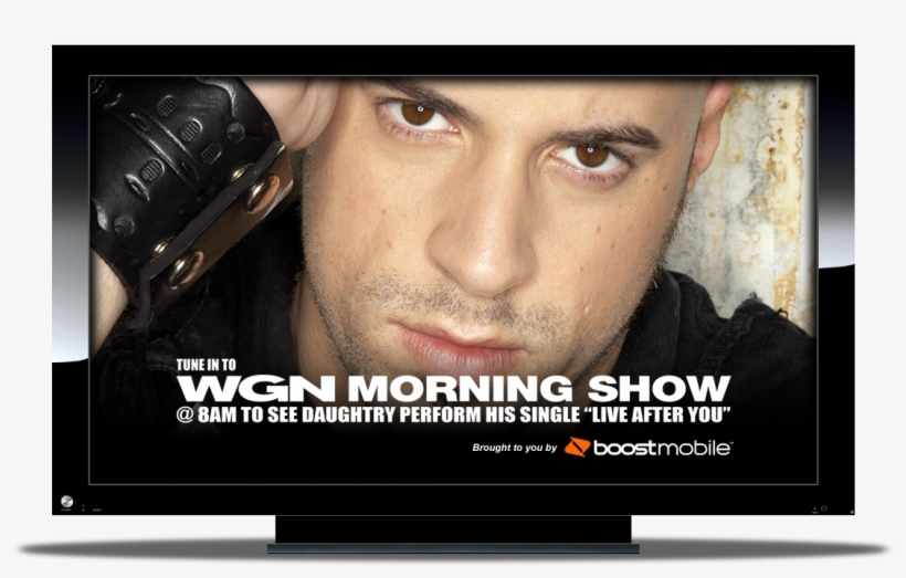 Boost Mobile - - Chris Daughtry, transparent png download