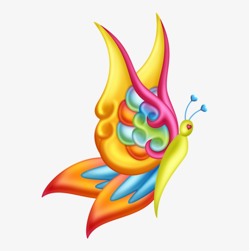 ‿✿⁀butterflies‿✿⁀ Butterfly Clip Art, Butterfly Pictures, - Lepidoptera, transparent png download