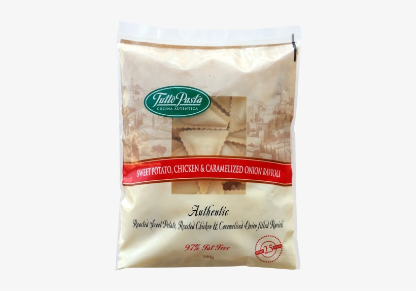 Sweet Potato, Chicken & Caramelized Onion Ravioli, transparent png download