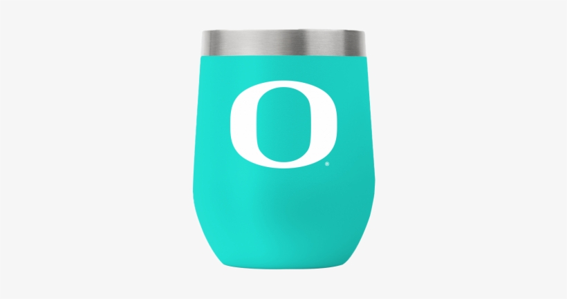 Oregon 12 Oz Stemless Teal Tumbler - Circle, transparent png download