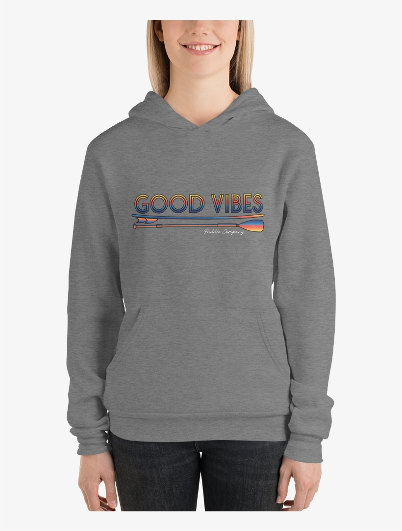 Sunset Vintage Logo Fleece Pullover Hoodie In Heather, transparent png download