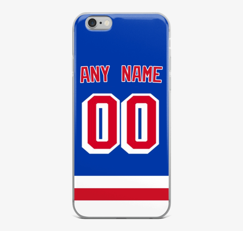 New York Rangers Jersey Iphone Case - New York Rangers, transparent png download
