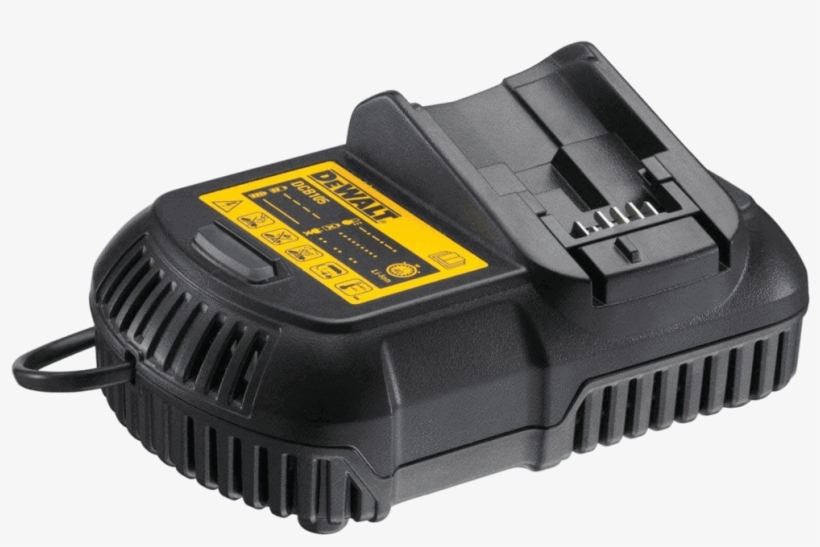 Dewalt Li-ion Battery Charger - Dewalt Dcb105, transparent png download