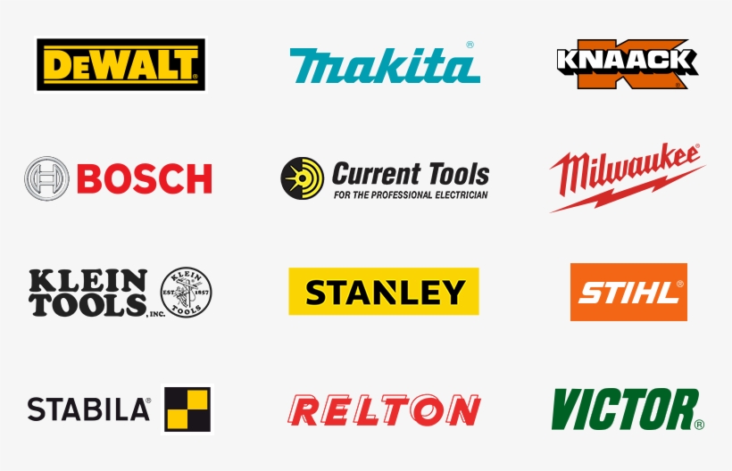 Some Of Our Top Brands Include Dewalt, Makita, Knaack, - Orange, transparent png download