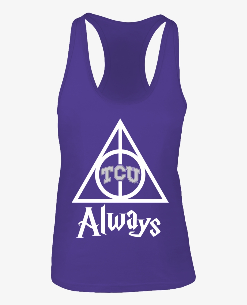 Deathly Hallows Tcu Horned Frogs Shirt Deathly Hallows - Deathly Hallows Bumper Sticker, transparent png download
