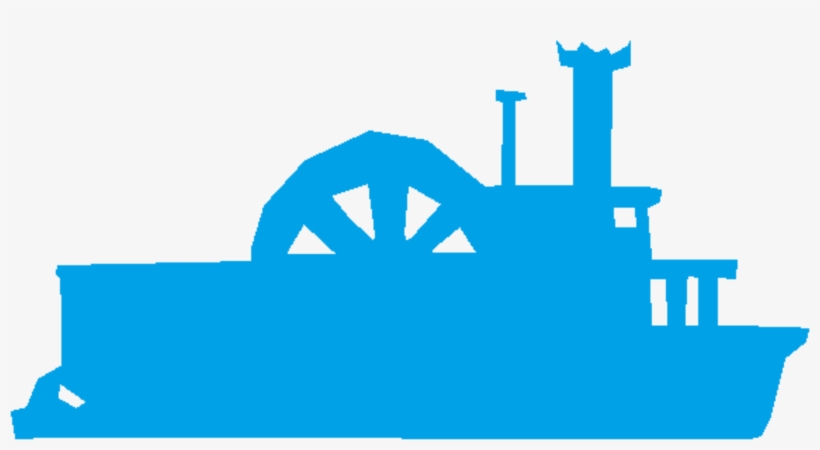 Paddle Wheel Boat Clipart, transparent png download