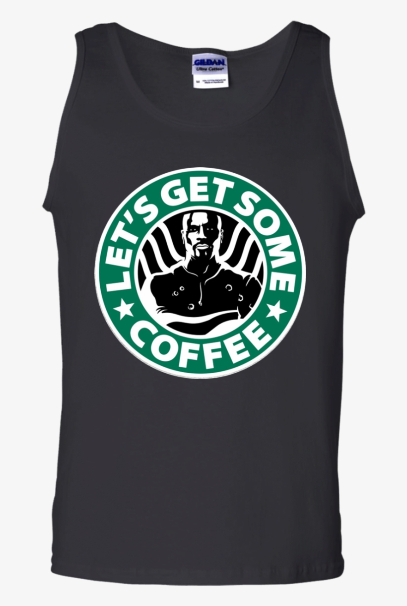 Luke Cage Let's Get Some Coffee Tank Top - Luke Cage Coffee, transparent png download