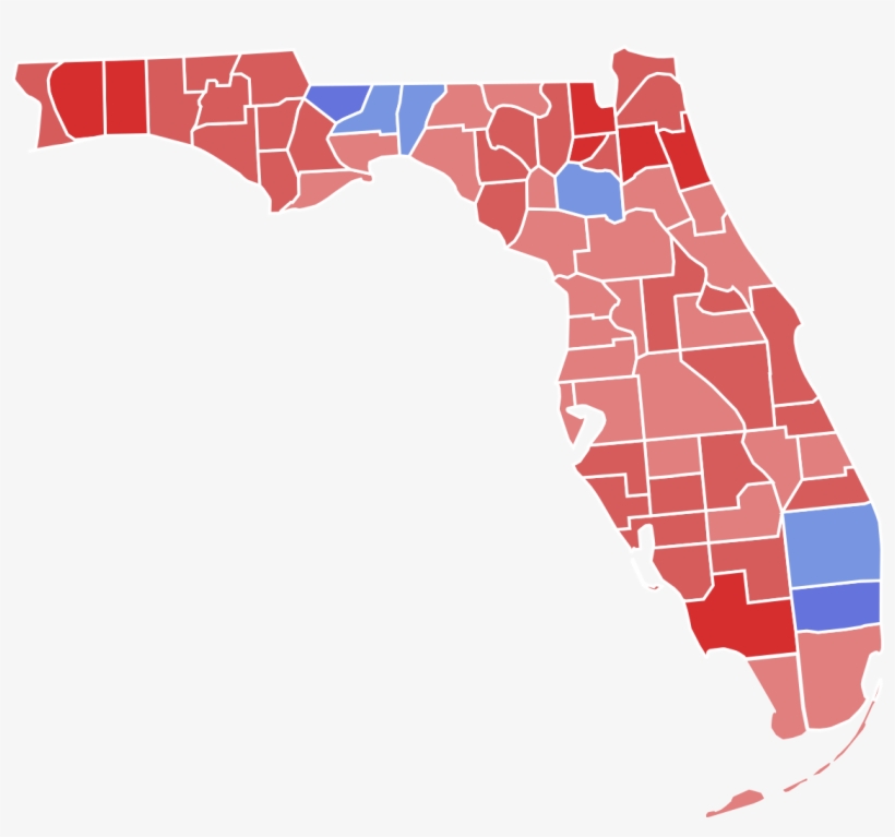 1998 Florida Gubernatorial Election - Florida Election Results 2018, transparent png download